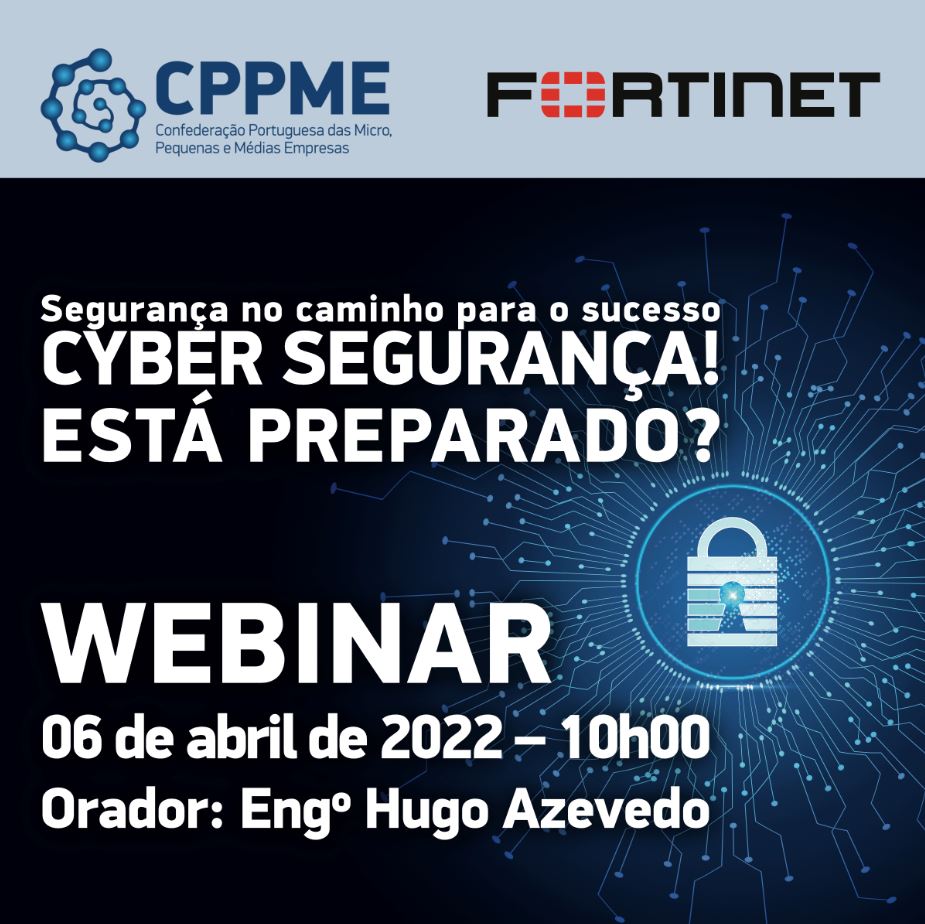 Webinar CPPME – Cibersegurança